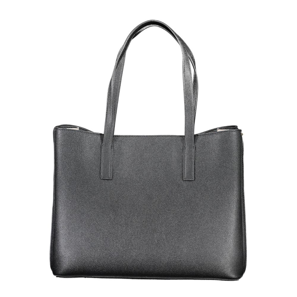 Guess Jeans – Schwarze Polyethylen-Handtasche