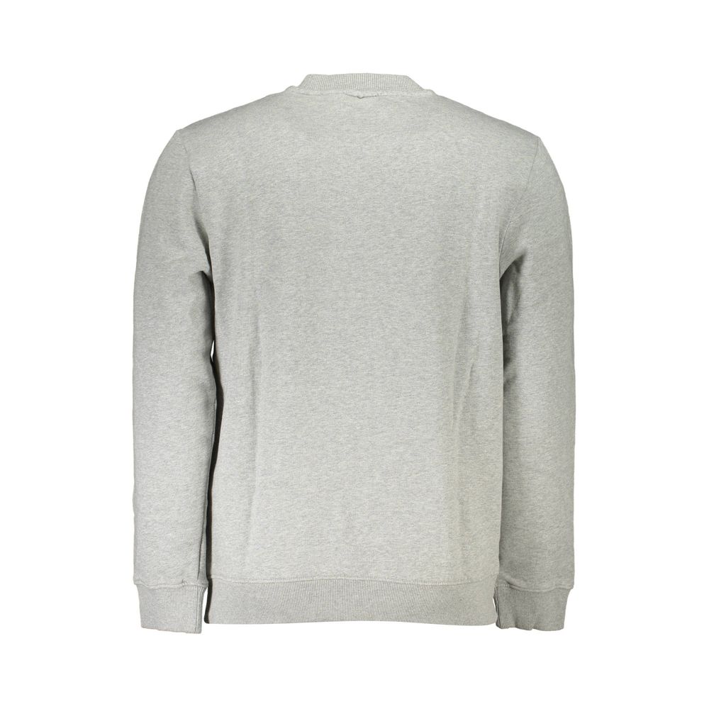 Napapijri Herrenpullover aus grauer Baumwolle