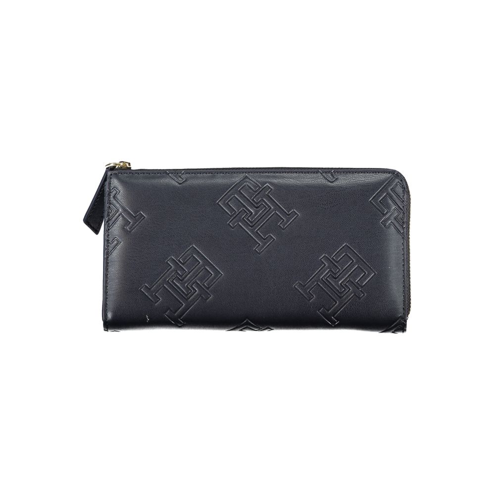 Portofel elegant albastru cu fermoar Tommy Hilfiger
