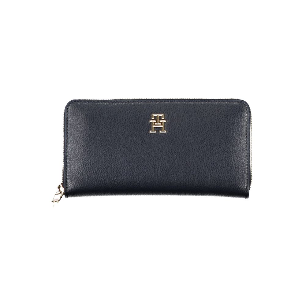 Portofel elegant de designer Tommy Hilfiger albastru