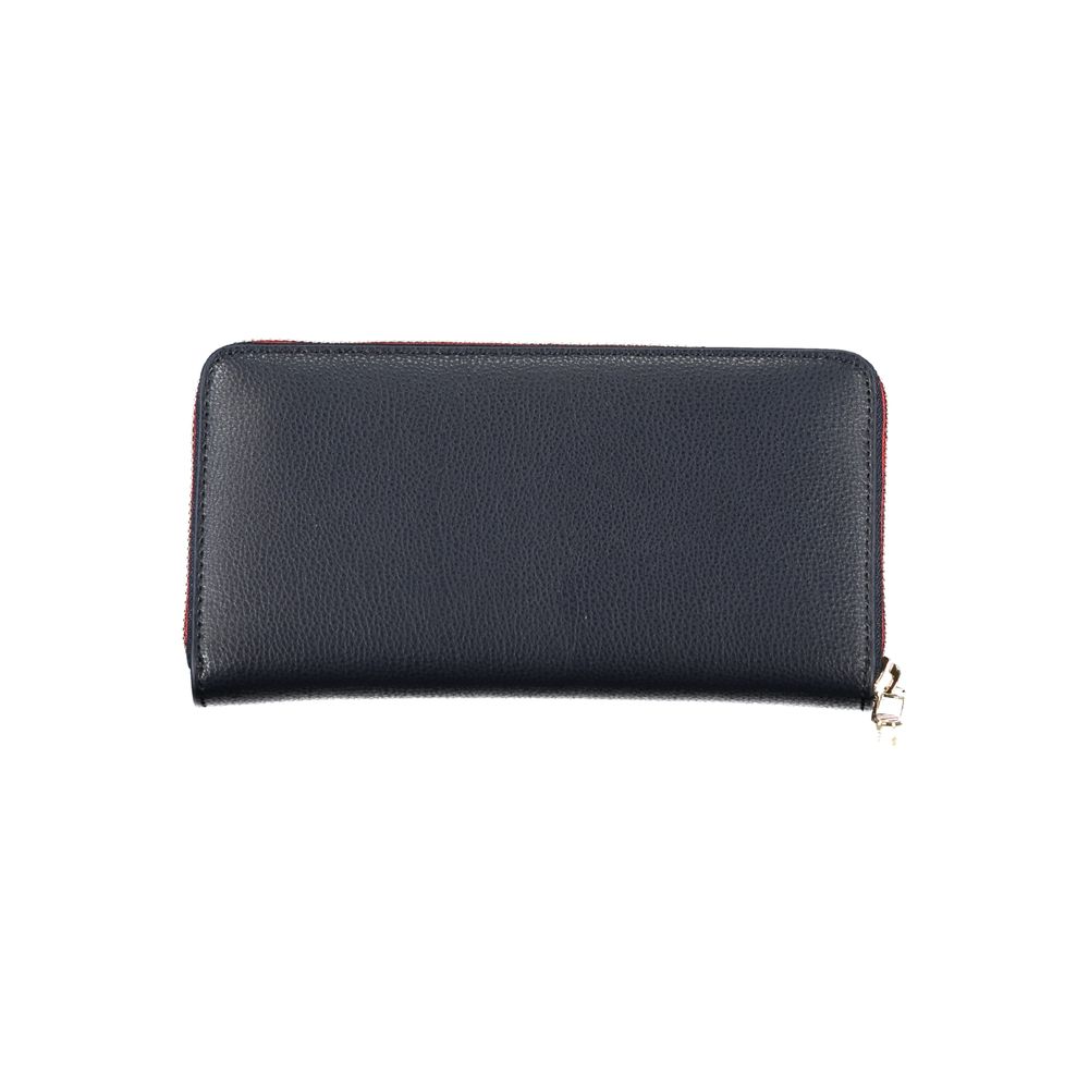 Portofel elegant de designer Tommy Hilfiger albastru