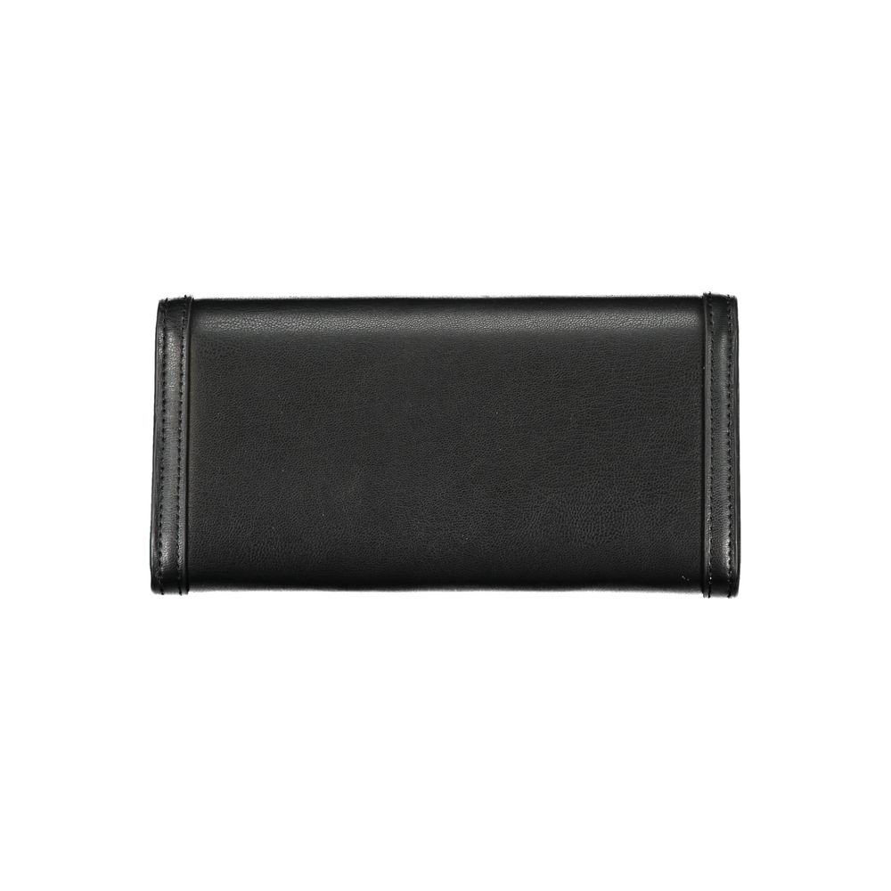 Portofel elegant negru cu două compartimente Tommy Hilfiger