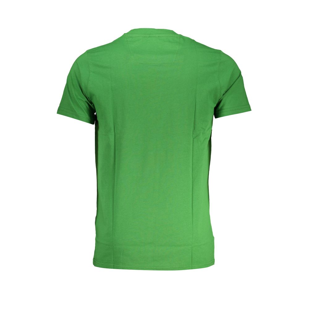 Grünes Baumwoll-T-Shirt der Cavalli Class