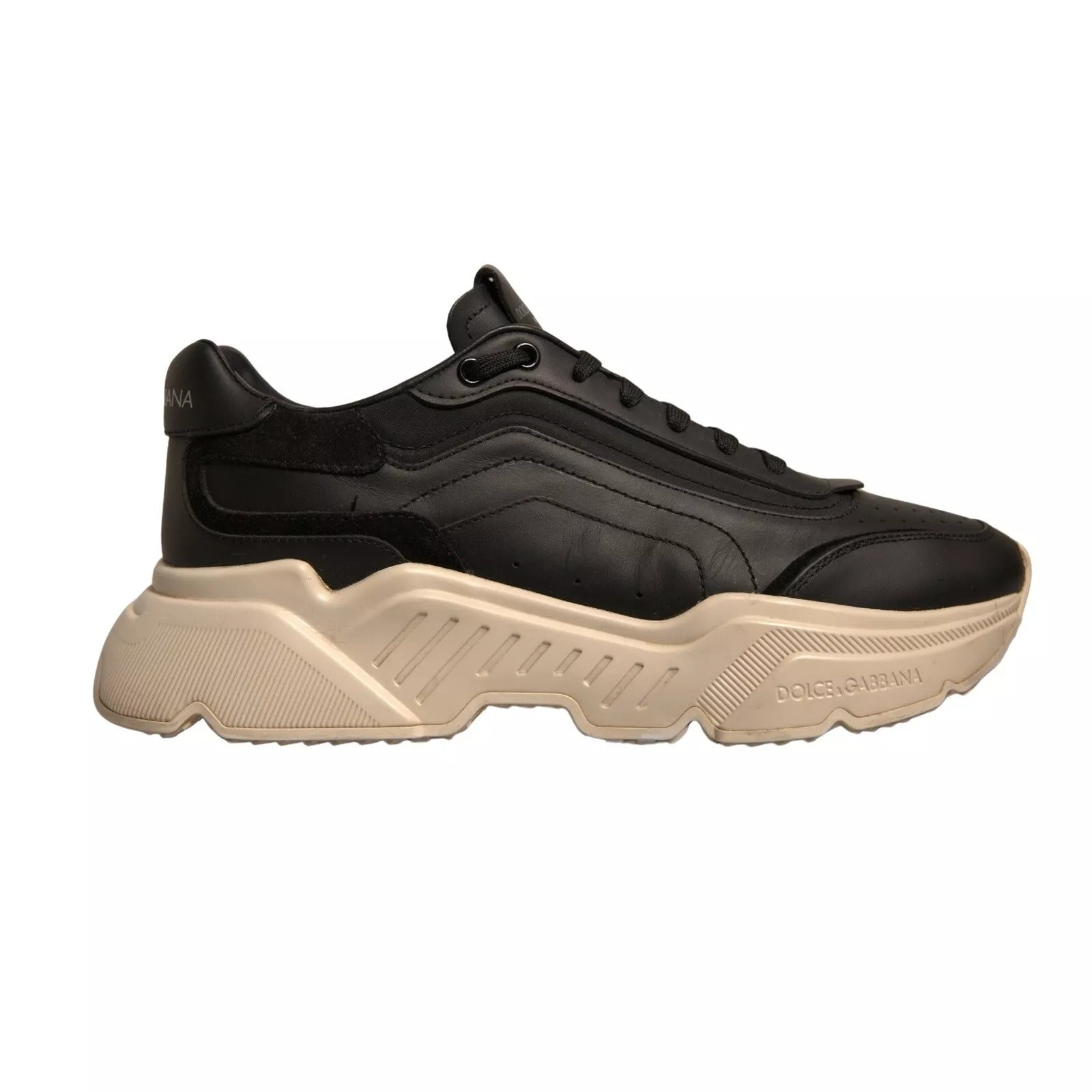 Dolce &amp; Gabbana Daymaster Low Top Sneakers in Schwarz/Weiß