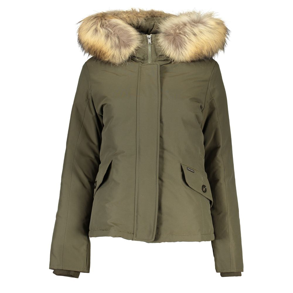 Woolrich Grüne Baumwolljacken und -mäntel