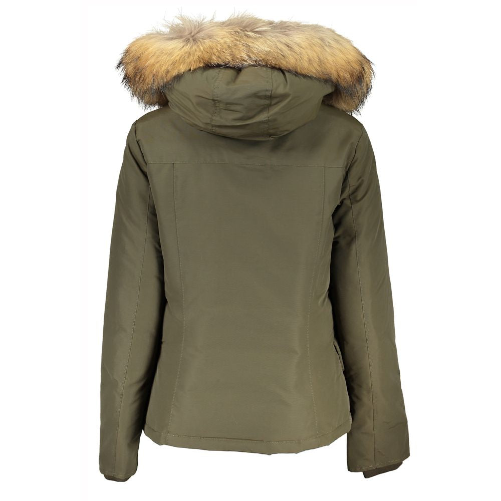 Woolrich Grüne Baumwolljacken und -mäntel