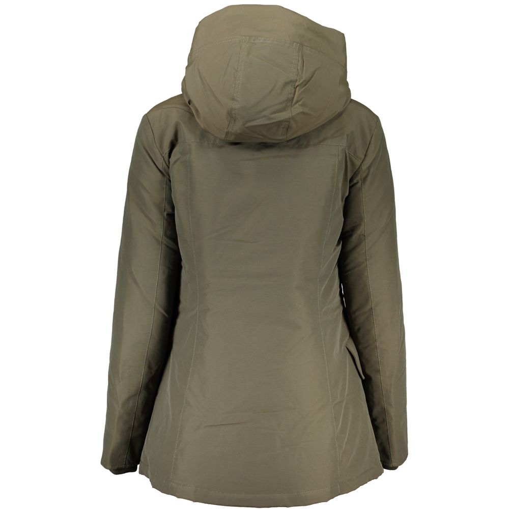 Woolrich Grüne Baumwolljacken und -mäntel