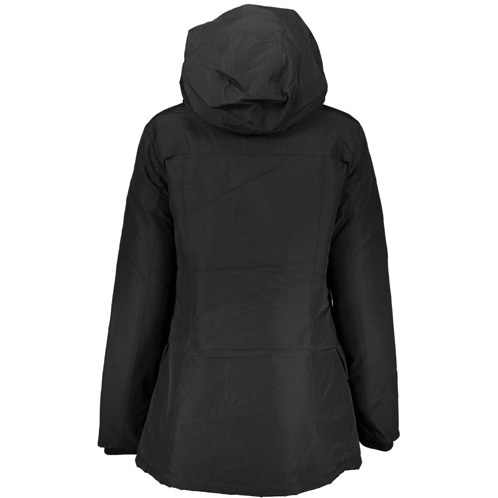 Woolrich Schwarze Baumwolljacken und -mäntel