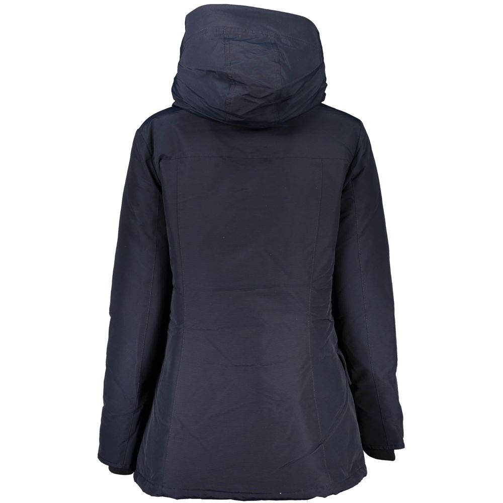 Woolrich Blaue Baumwolljacken und -mäntel