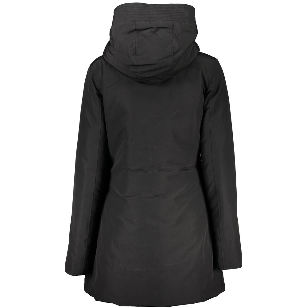 Woolrich Schwarze Baumwolljacken und -mäntel