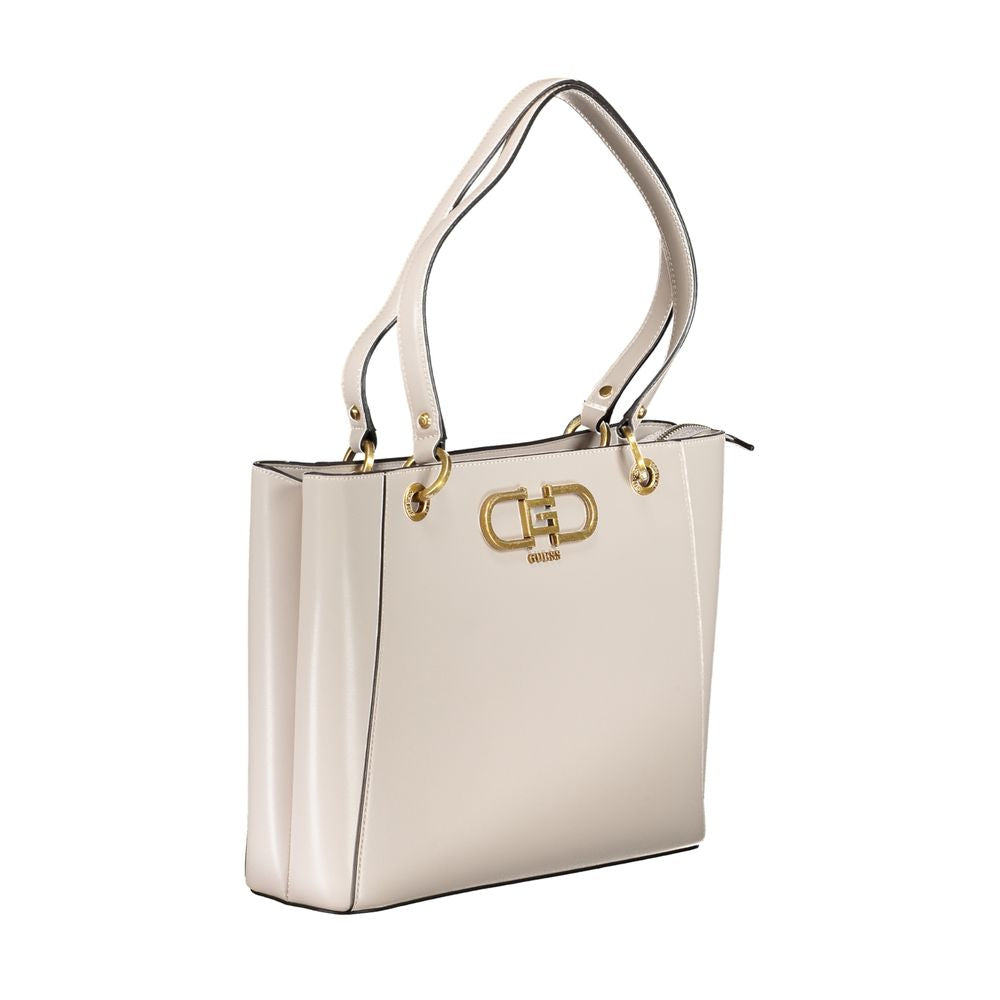 Guess Jeans Braune Polyethylen Damen Handtasche
