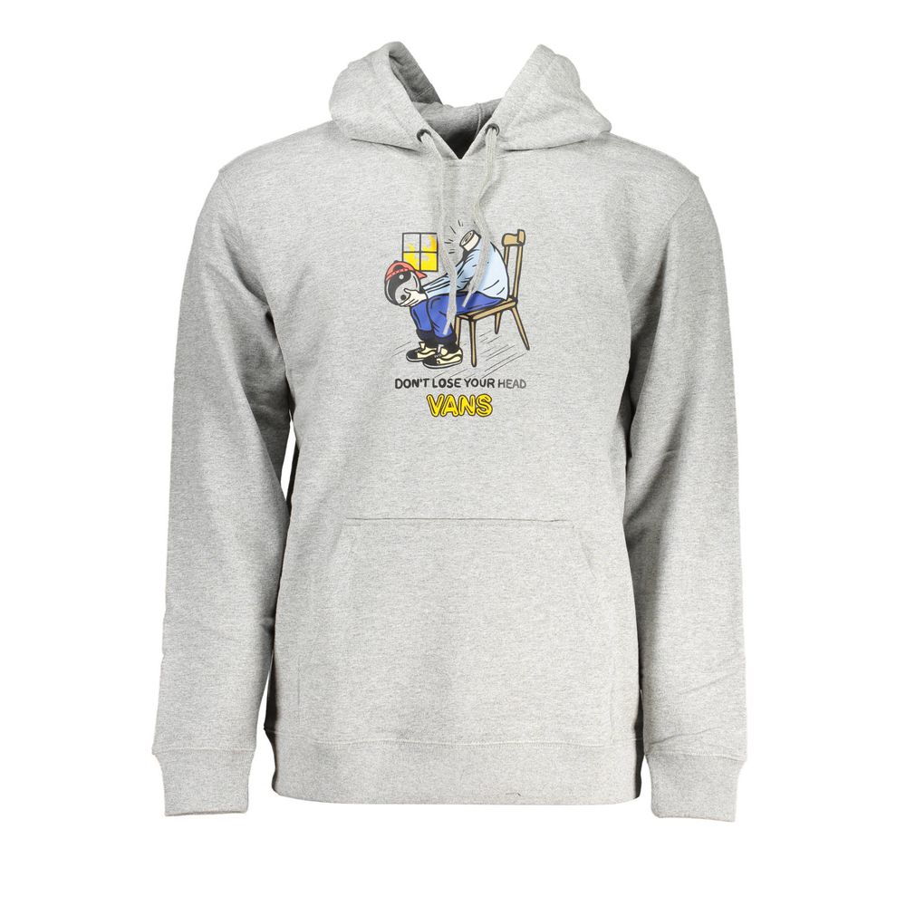 Vans – Grauer Baumwollpullover für Herren