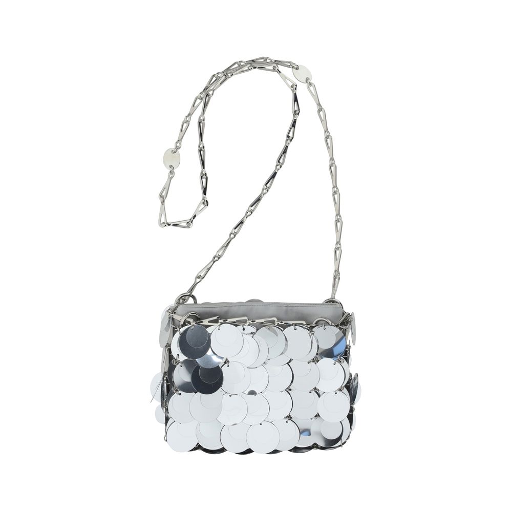 Geantă de umăr Rabanne Sparkle Nano