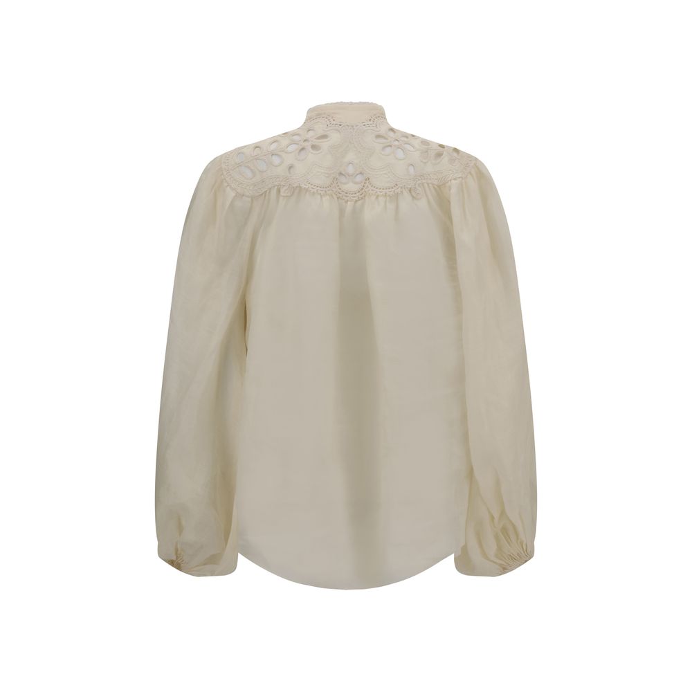 Zimmermann – Bestickte Coco-Bluse