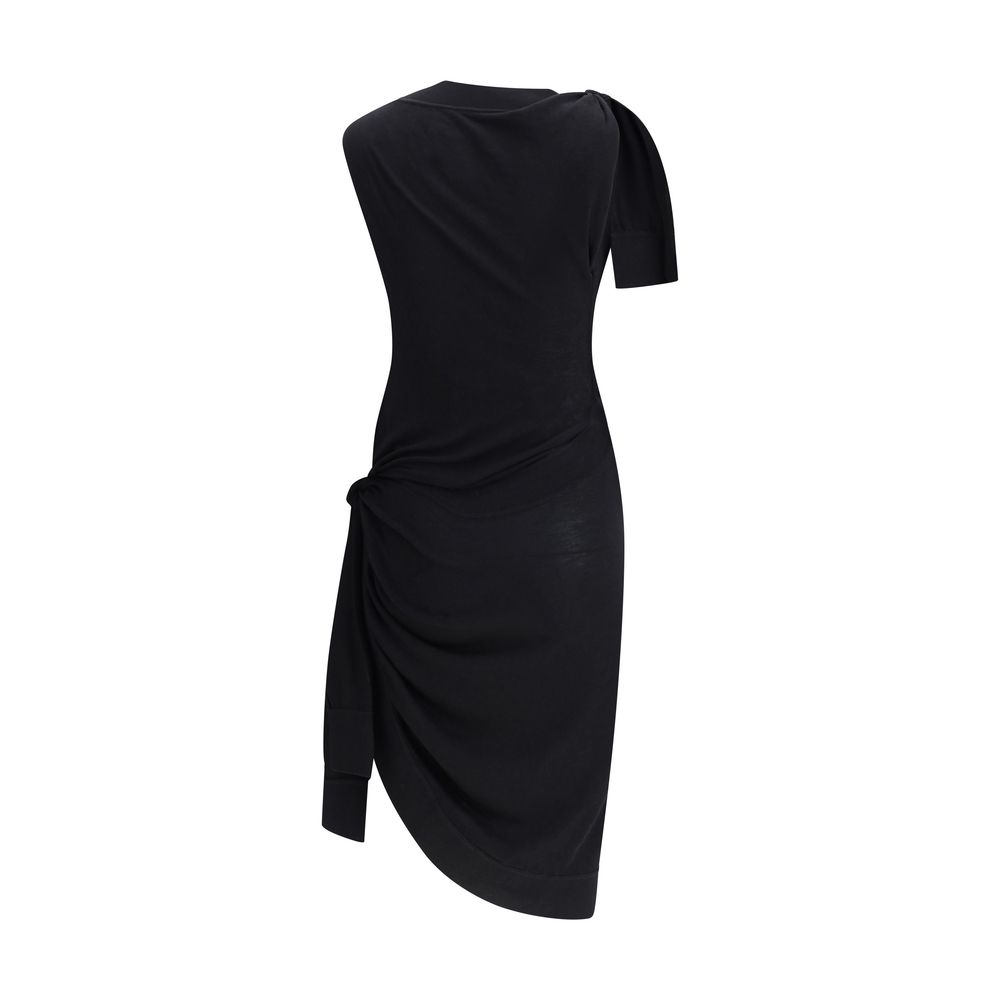 Ferragamo Asymmetrisches Strickkleid