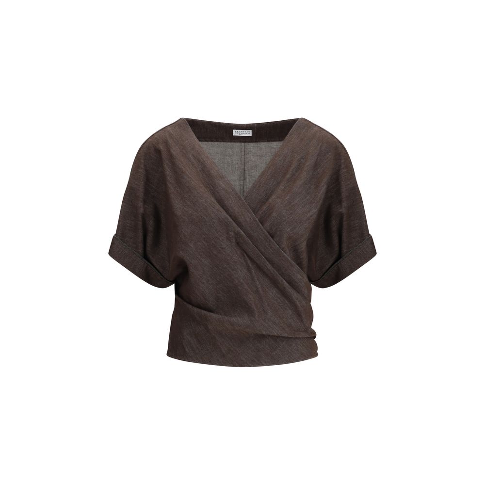 Brunello Cucinelli Portemonnaie-Bluse