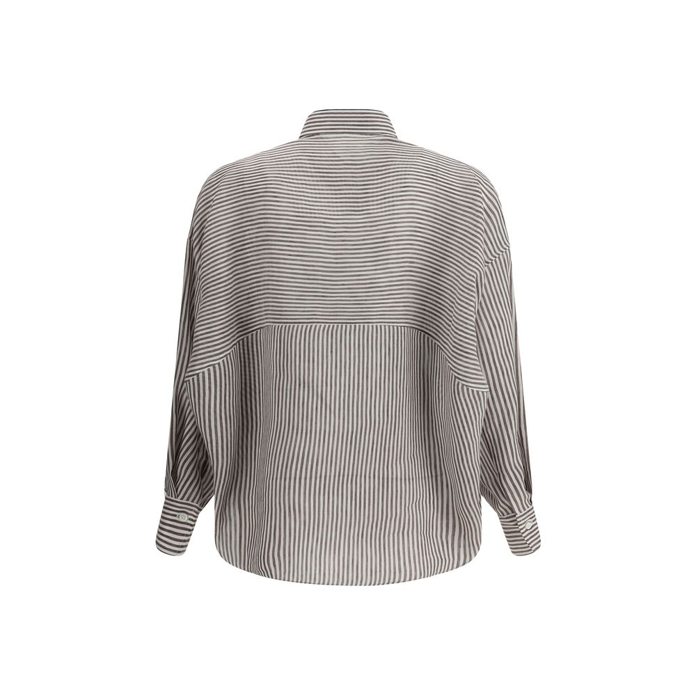 Gestreiftes Hemd von Brunello Cucinelli