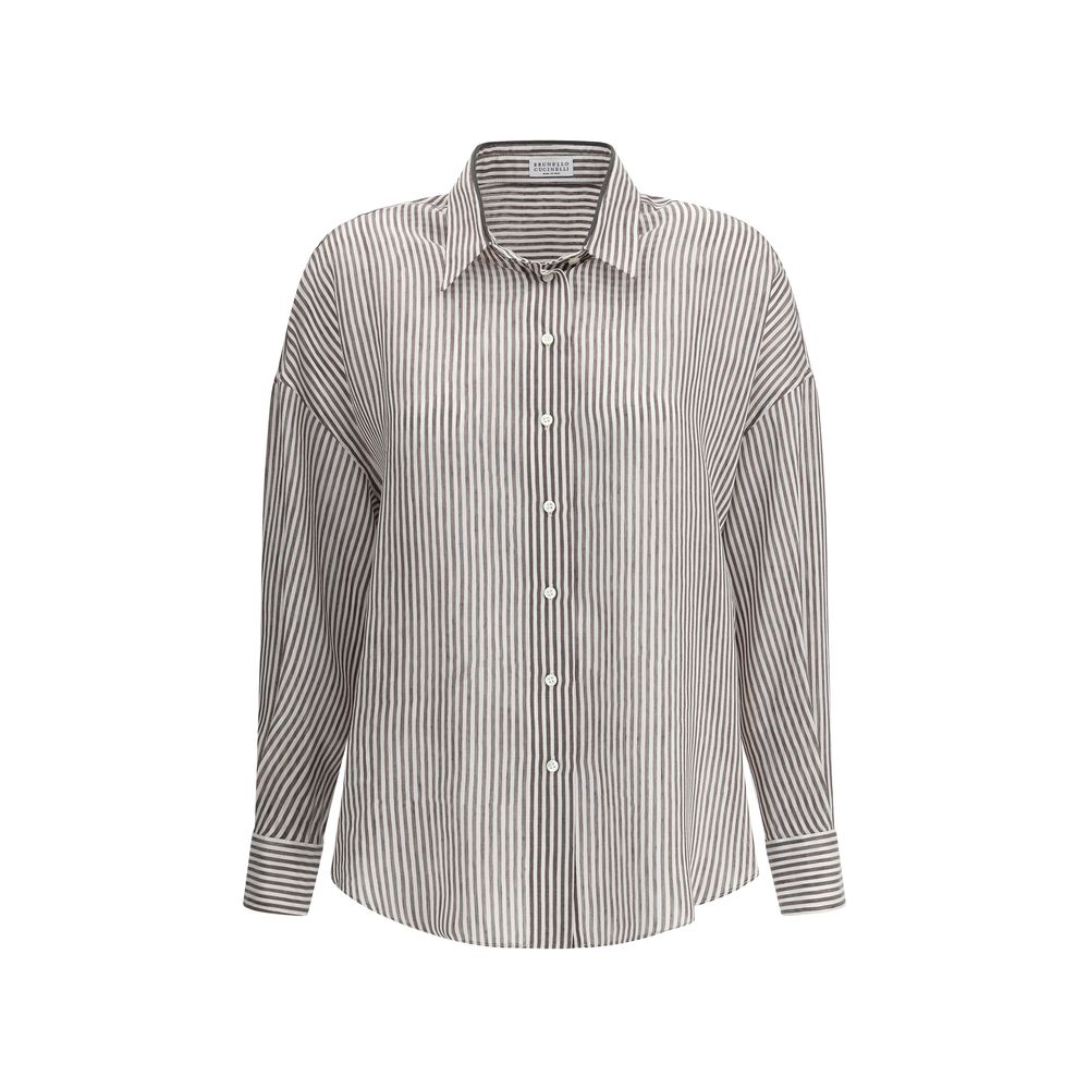 Gestreiftes Hemd von Brunello Cucinelli