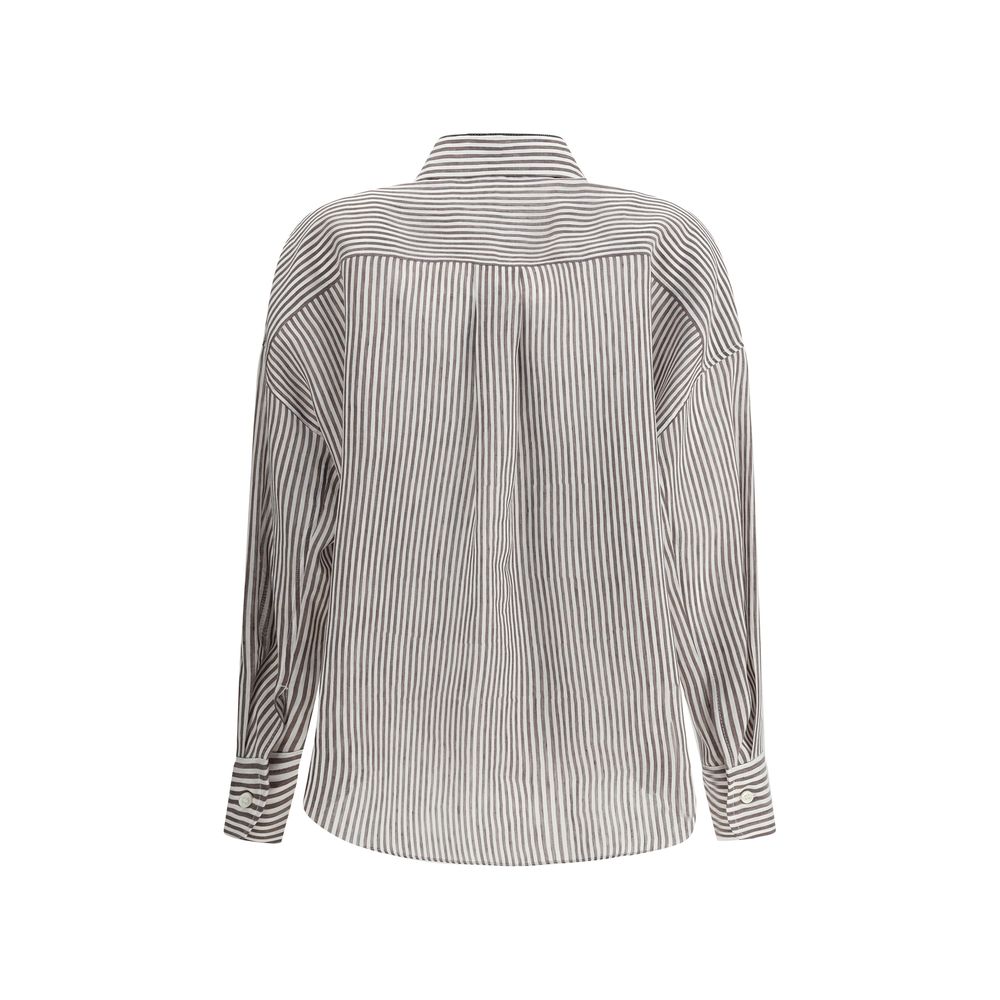 Gestreiftes Hemd von Brunello Cucinelli