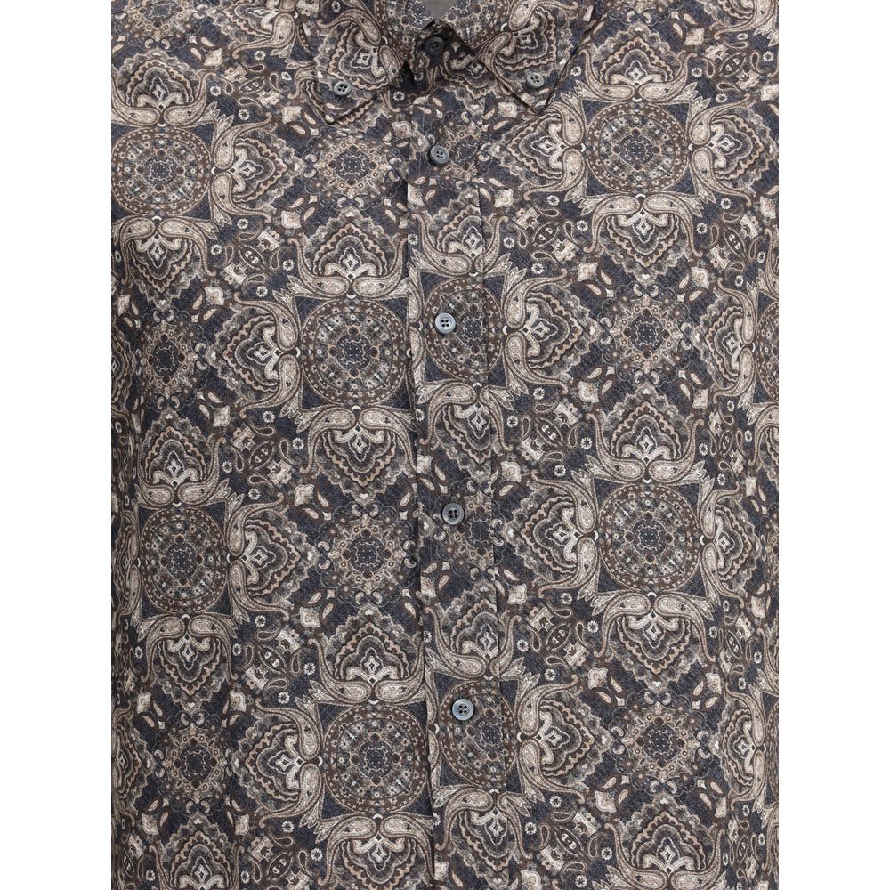 Brunello Cucinelli Hemd mit Paisley-Print