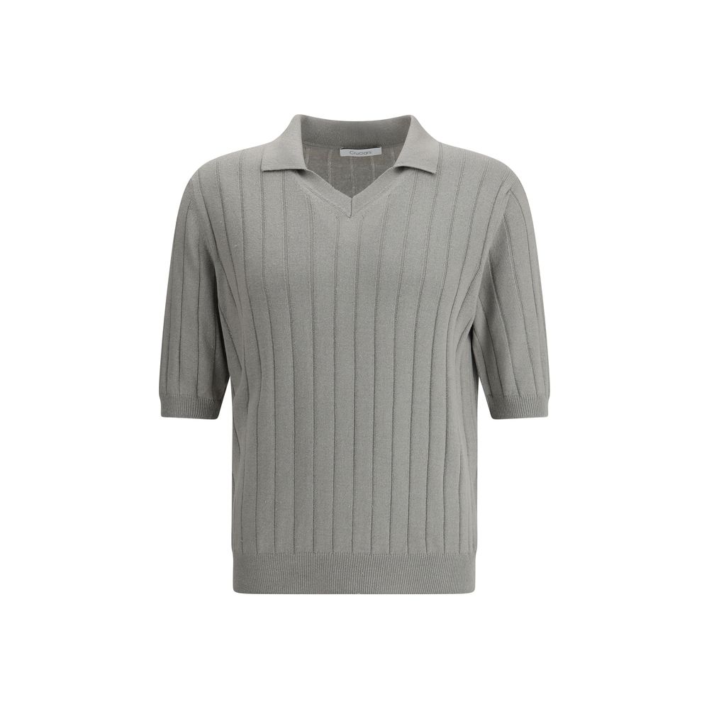 Cruciani Seiden-Poloshirt