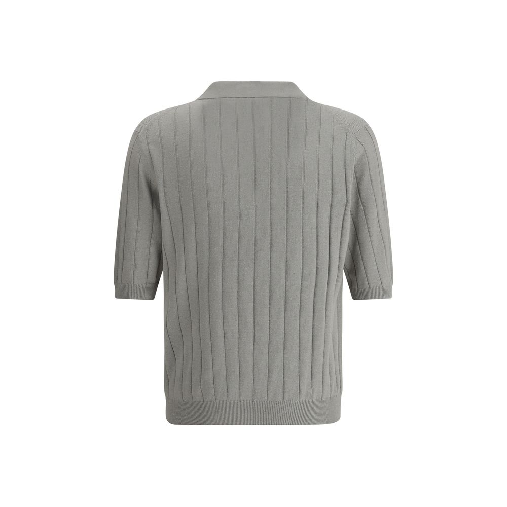 Cruciani Seiden-Poloshirt