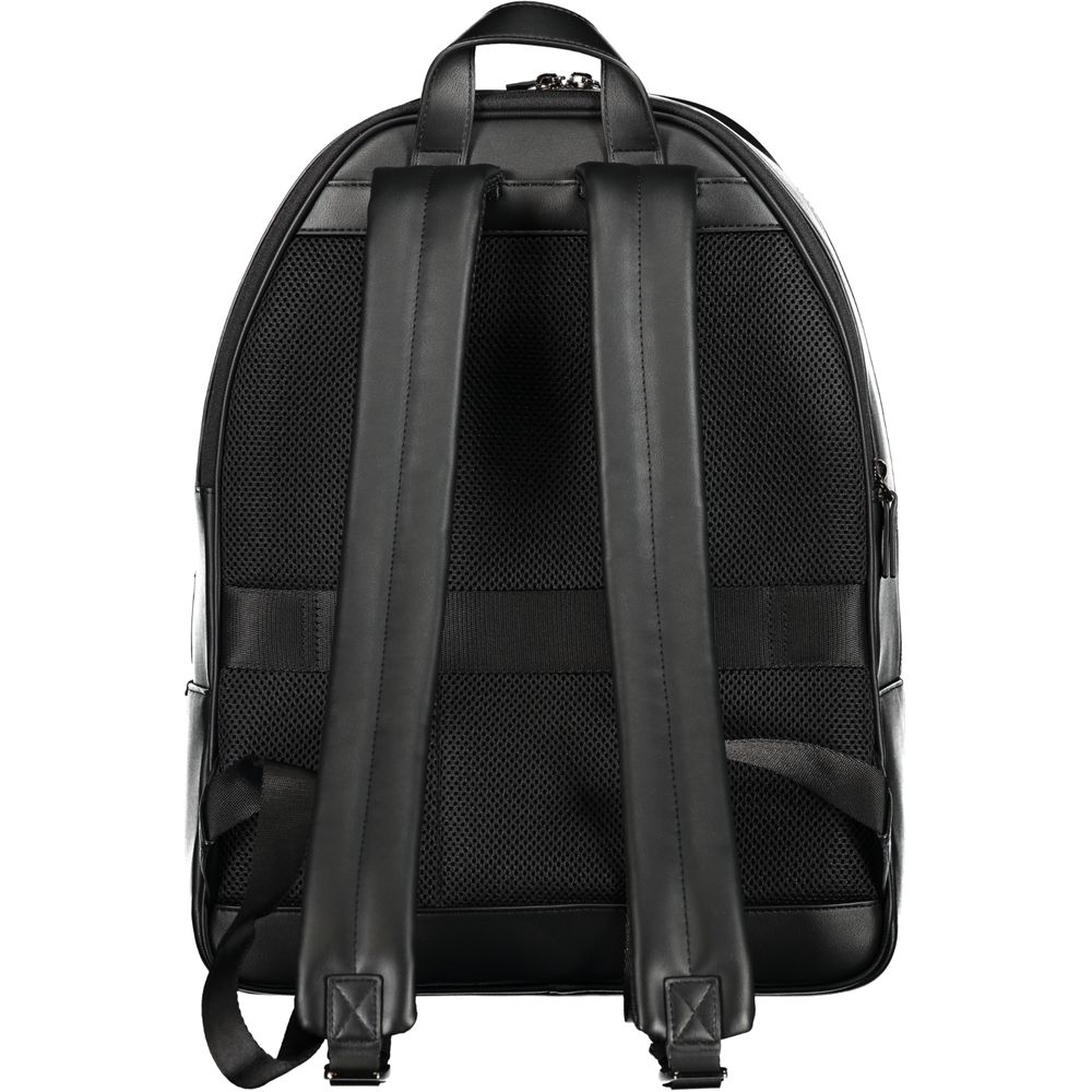 Tommy Hilfiger – Schwarzer Polyester-Rucksack