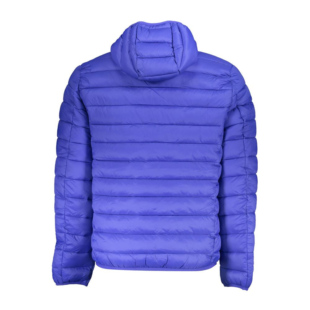 Norwegen 1963 Schicke blaue Polyamid-Kapuzenjacke