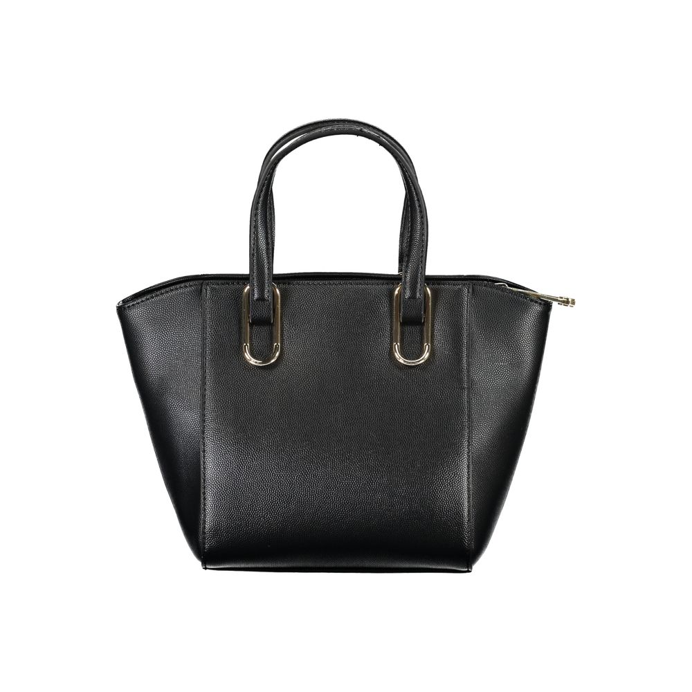 Tommy Hilfiger – Schwarze Handtasche aus Polyethylen