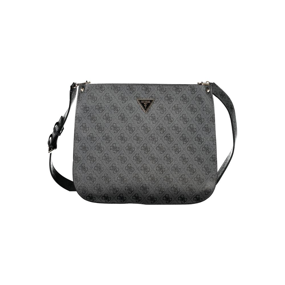 Guess Jeans – Schwarze Polyethylen-Handtasche
