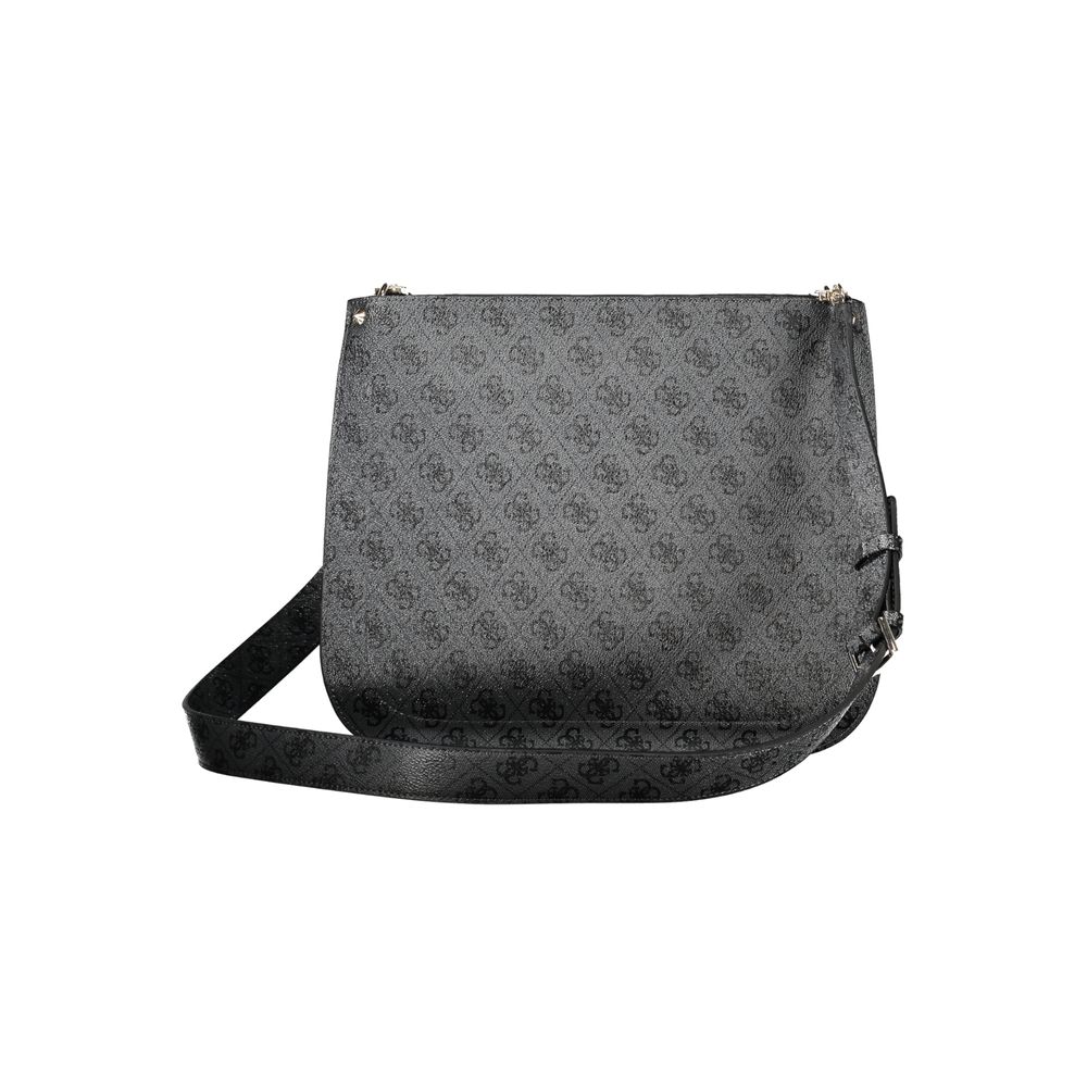 Guess Jeans – Schwarze Polyethylen-Handtasche