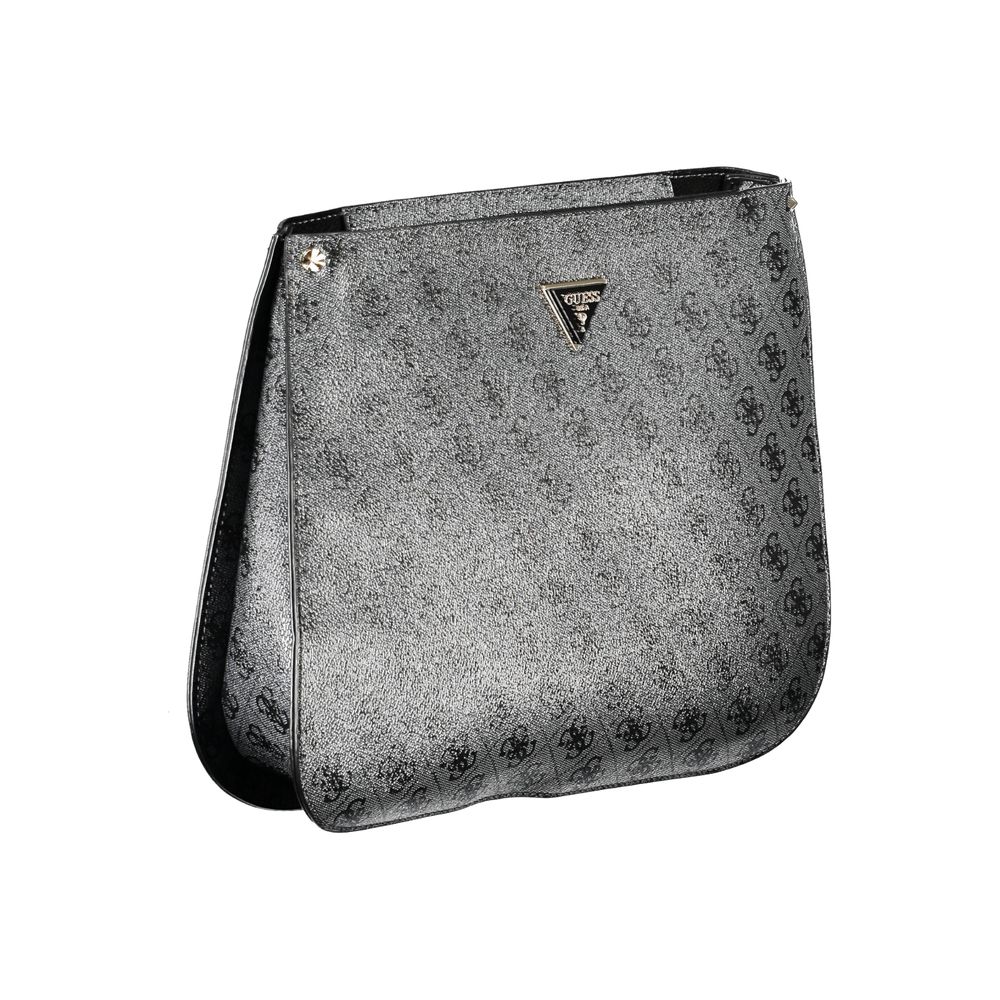 Guess Jeans – Schwarze Polyethylen-Handtasche