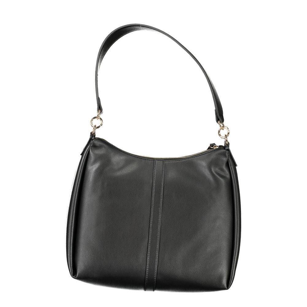 Tommy Hilfiger – Schwarze Polyester-Handtasche