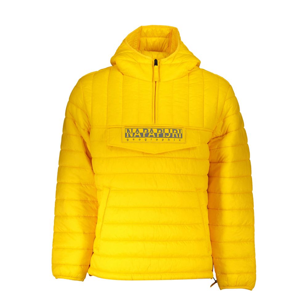 Napapijri Gelbe Polyamid-Herrenjacke