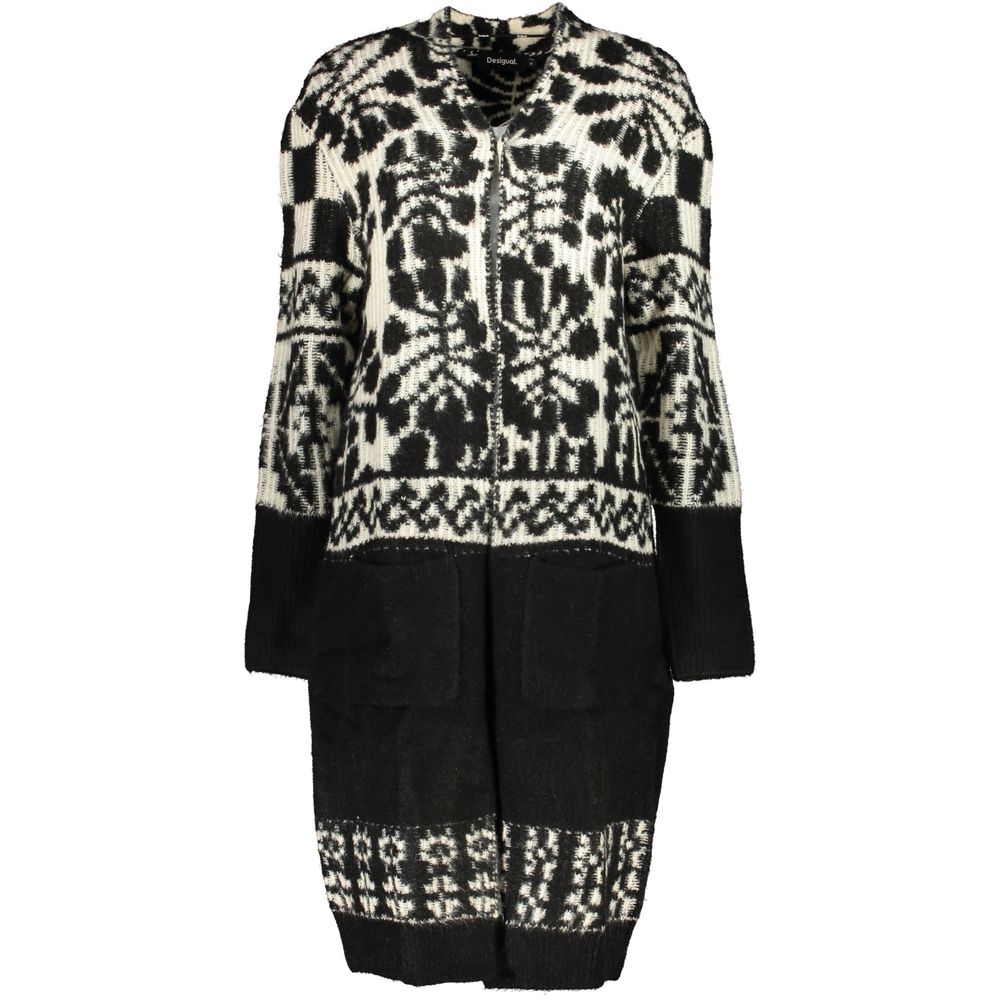 Desigual – Schicker Langarmmantel mit Kontrastdetails