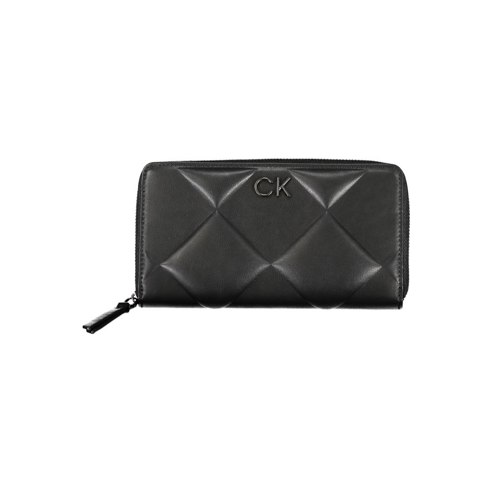 Portofel elegant Calvin Klein Sleek negru cu blocare RFID - Accesoriu elegant
