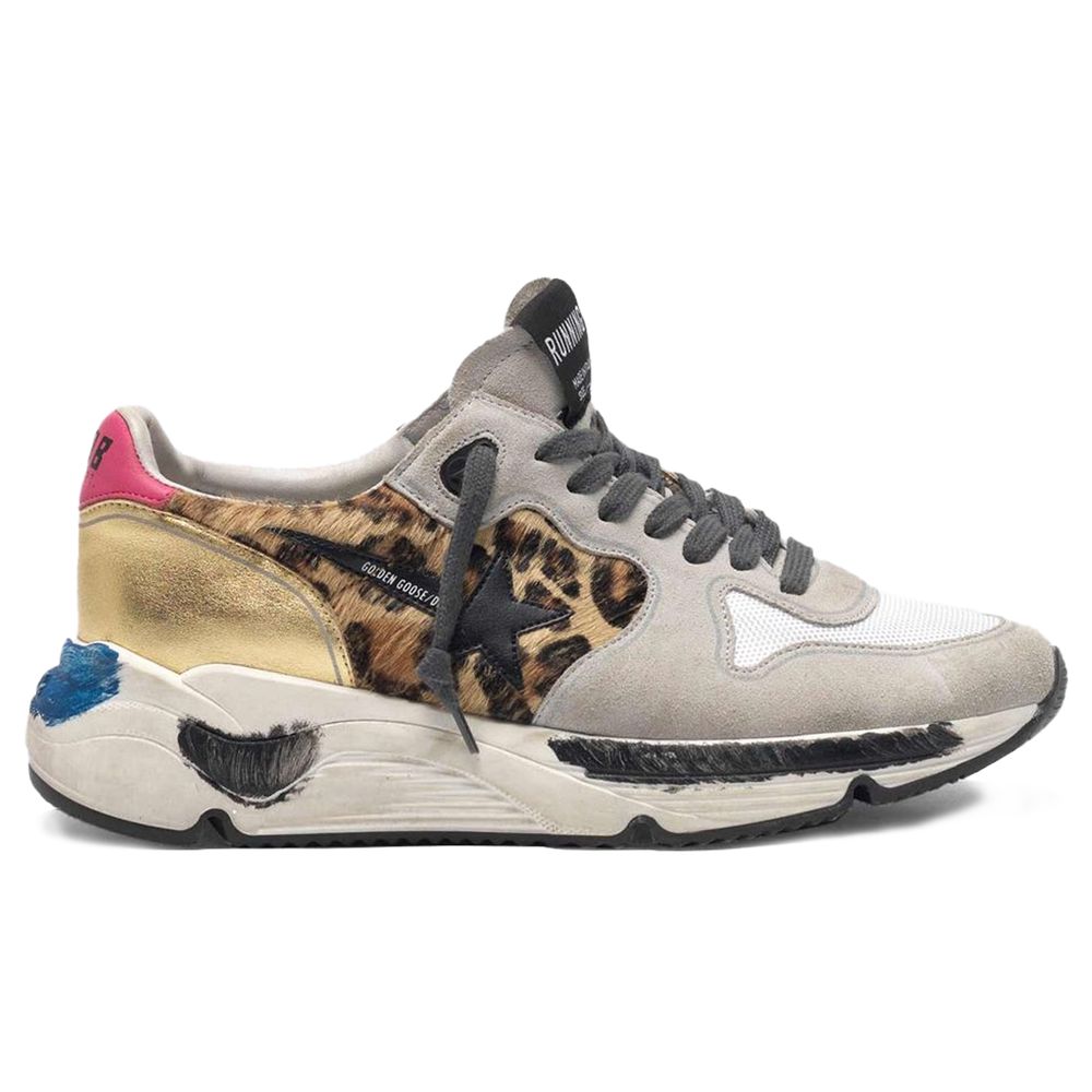 Golden Goose Mehrfarbiger Sneaker aus Kalbsleder