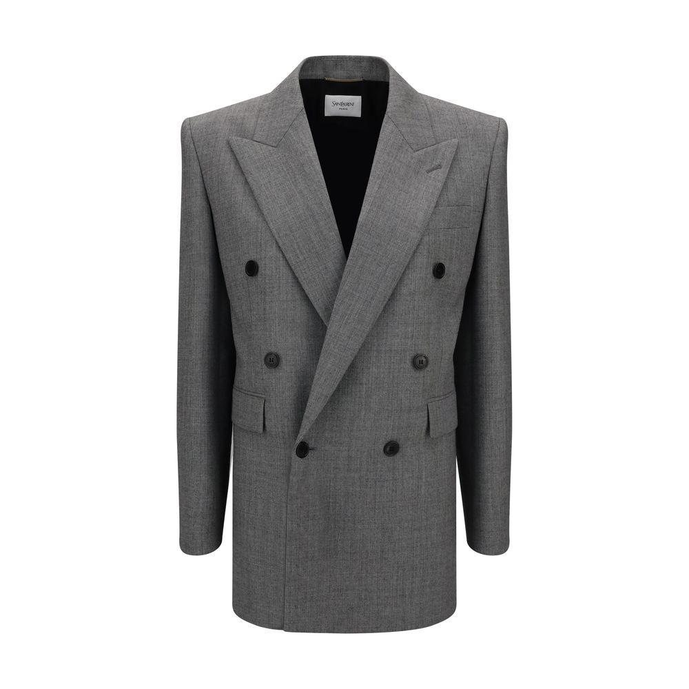 Saint Laurent Blazer aus Wolltwill