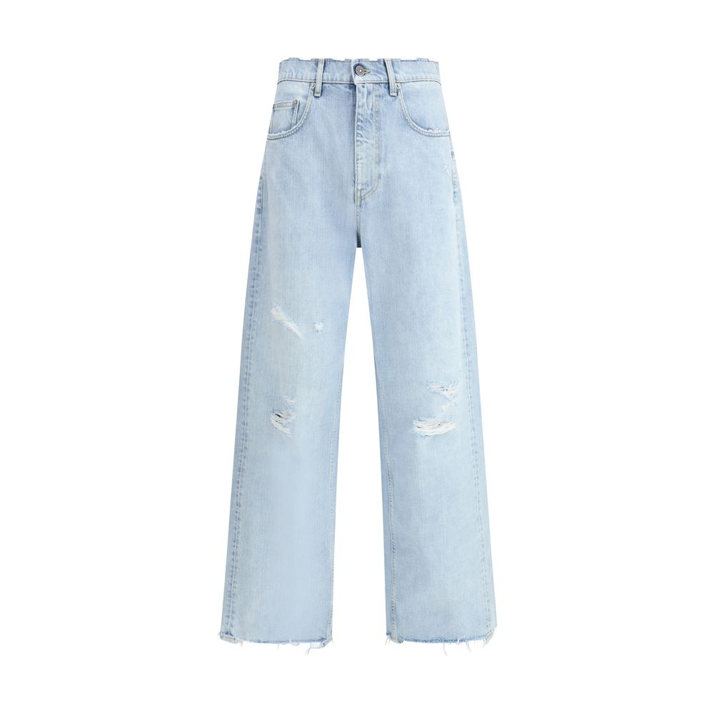 Blugi Golden Goose Morgan cu croială largă