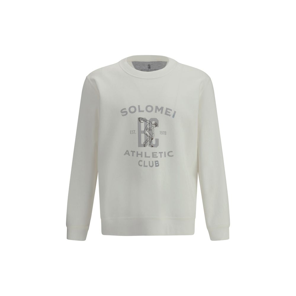 Brunello Cucinelli Maxi-Print-Sweatshirt
