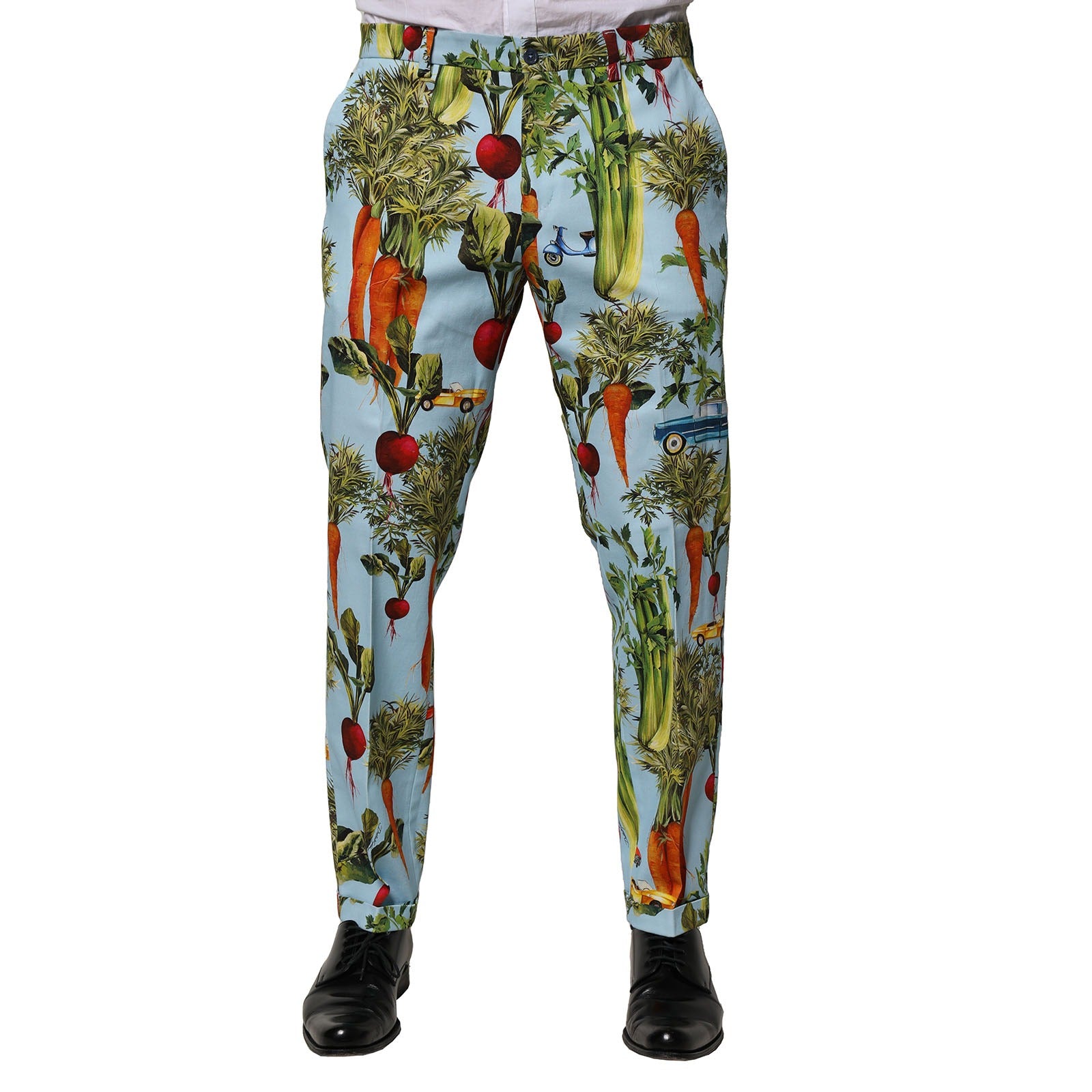 Dolce &amp; Gabbana Pantaloni bărbătești din bumbac multicolor