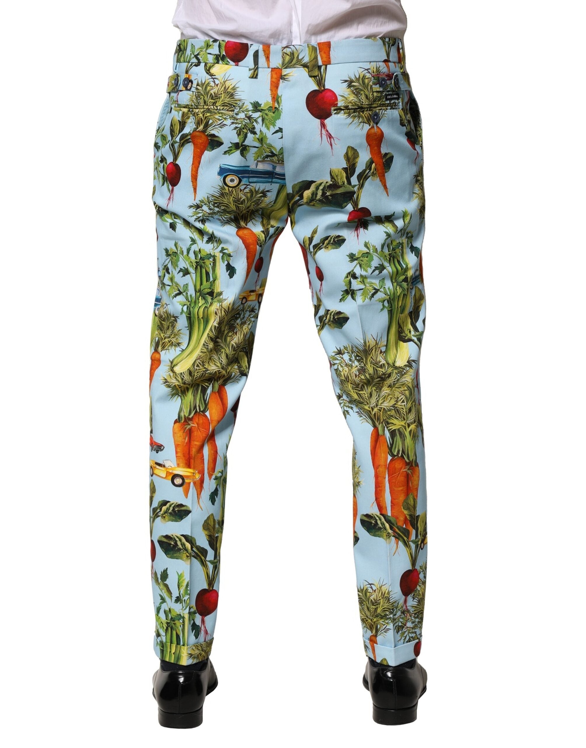 Dolce &amp; Gabbana Mehrfarbige konische Baumwollhose für Herren