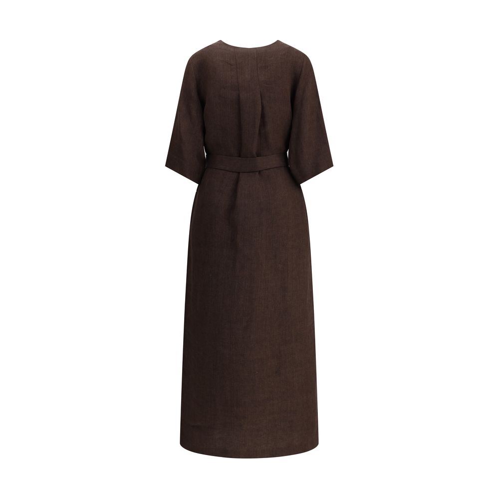 PAROSH Betulla Langes Kleid