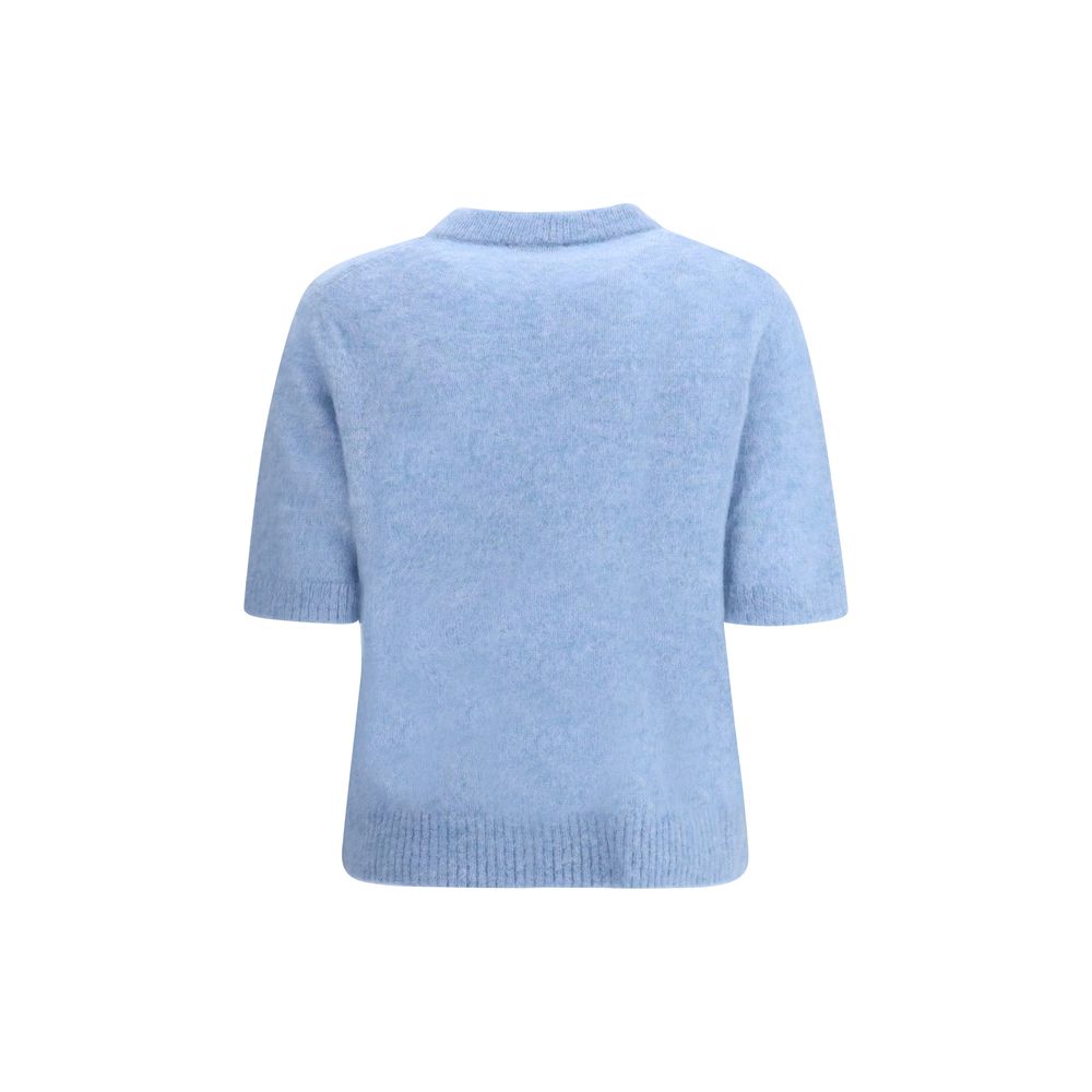 Ganni Puppies Kurzarmpullover