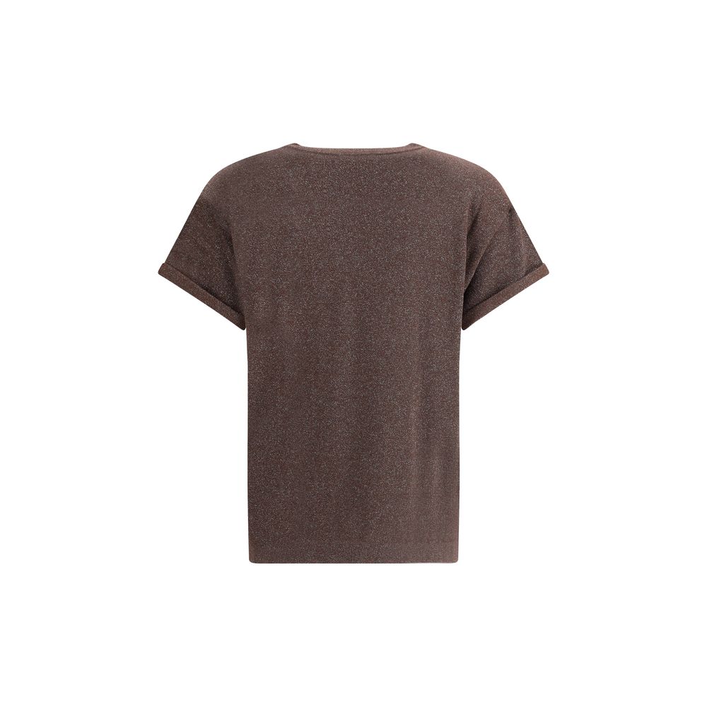 Brunello Cucinelli Lurex-T-Shirt