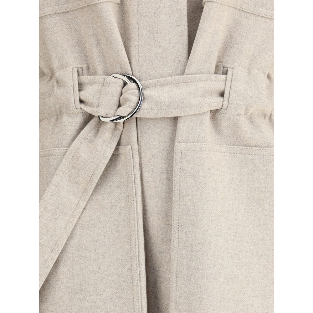 Langer Mantel von Brunello Cucinelli
