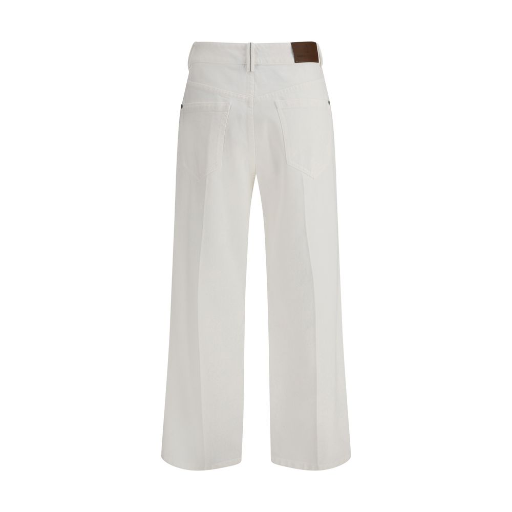 Gerade Jeans von Brunello Cucinelli