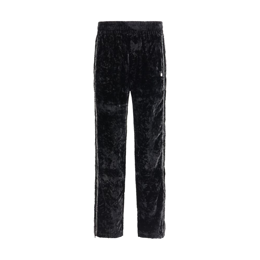 Pantaloni de trening Amiri din catifea
