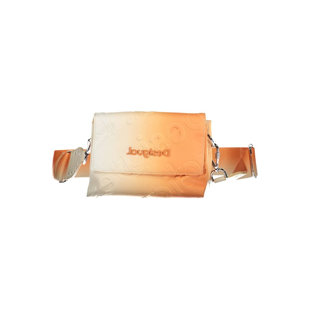 Desigual Orange Polyethylen Damen Handtasche