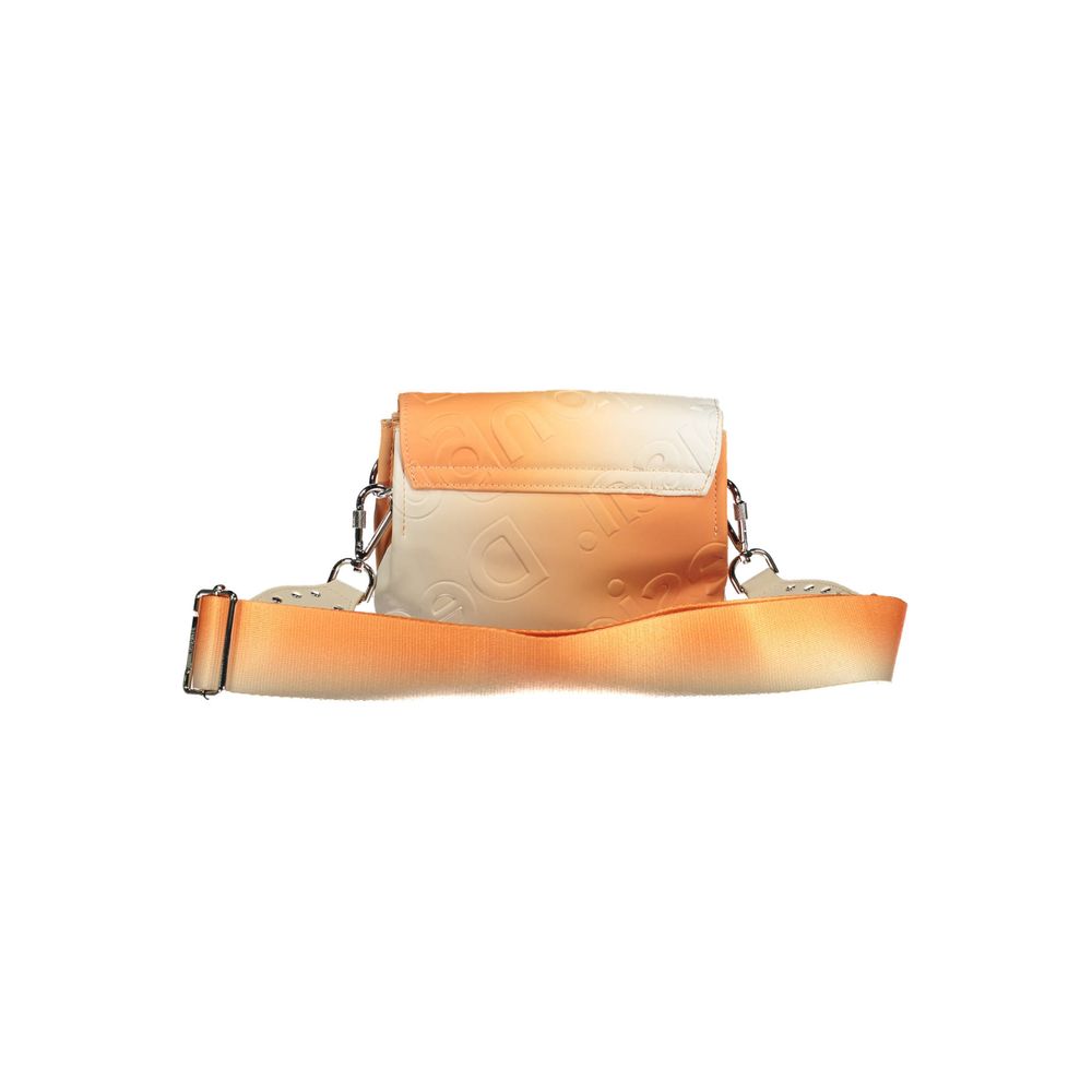 Desigual Orange Polyethylen Damen Handtasche